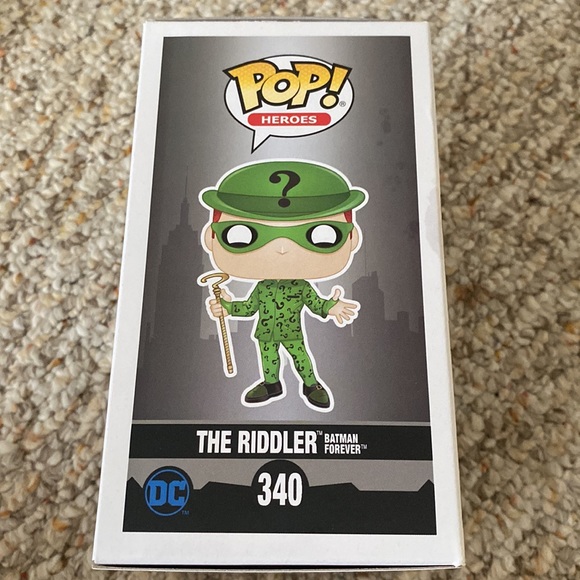 The Ridder Batman Forever Funko Pop #340 - Picture 3 of 4